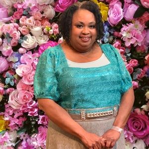 Elegant Aqua Blue Blouse